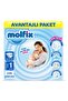 Baby Diapers Size 1 Newborn Advantageous Package 246 Pieces