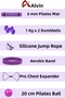 Ideal Pilates Set for Full-Body Fitness - Includes Mat, Dumbbell and More! - 3