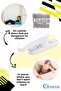 White Window Safety Lock Children's Burglar Lock Pullable PVC 4 Pieces - 6