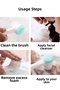 Double-Sided 3D Massage Facial Cleansing Brush Pore Refining Exfoliating and Skin Cleansing Apparatus - 6