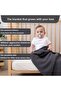 بطانية أطفال محبوكة من القطن بنسبة 100% من LITTLE DEDI Nora، معتمدة من GOTS، مقاس 80*100 سم - 3
