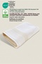 Bath Towel 100% Cotton Certified Striped Border 70X140Cm - Cream Color (1 Piece) - 4