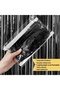 Black Color Extra Metalized Shiny Fringed Backdrop Curtain Imported a Grade 1X2 Meter Nessiworld - 5