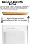 3 Pieces Aura Detergent Storage Box - Air-Tight Bamboo Lid Powder Tablet Detergent Storage Container 3.1 Lt - 2