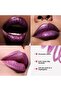 قلم شفاه جديد لامع ومرطب ذو ملمس ناعم متعدد الأغراض بلمسة معدنية LUNAR VIOLET - 2