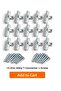 Pvc Lock Strike for Door and Window – Zamak T-Hole Standard Casement Accessory - 2