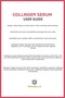 Elasticity Enhancing and Anti-Wrinkle Collagen & Peptide Serum – Hyaluronic Acid Complex Deste - 6