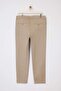 Bej Normal Kalıp/Regular Fit Fit Chino Boru Paça Mevsimlik Erkek DokumaPantolon TMNSS26PL00006 - 6