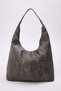 Gray Knitted Patterned Large Maxi Tote Women's Maxi Size Shoulder Bag Takaw26Oc00045
