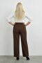 Women's Plus Size High Waist Plus Size Greenish Stretch Fabric Comfort Fabric Pants - 5