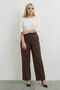 Women's Plus Size High Waist Plus Size Greenish Stretch Fabric Comfort Fabric Pants - 6
