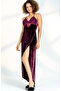 19142-k Women's Velvet Nightgown