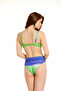 Colorful Draped Bikini Set - 2
