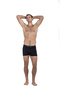 Ocp003 Unisex Thermal Black Boxer Seamless 3. Level Breathable Flexible 3-Piece Boxers - 7