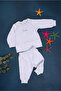 100% Cotton Baby Boy Double Suit with Snap Fasteners and Elastic Waist 302392