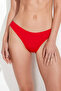 Women's Red Brazilian Bikini Bottom