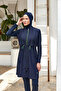 Rio Battal Long Sleeve Hijab Swimsuit 3314-P