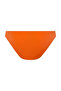 Women's Orange Thin Edge Bikini Bottom - 4