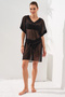 V Tunic Pareo Black 231806