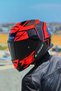 STORM 2 TRACKER SİYAH-KIRMIZI KASK