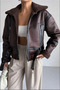 Laminated Fur Jacket - 2