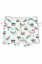 Girls' Boxer Shorts Printed with Print, 100% Cotton, Economical Pack of 6, High Quality and Affordable. - 6