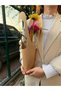 1000 Pieces Kraft Luxury Paper Bag S Cobalt for Kokina Flowers, Bouquet Flower Carrying Bag - 5