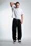 Biker Baggy Reverse Stitching Men's Pants Uk1296Syby - 2