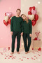 Special for Couples Total 4 Pieces Concept Women's and Men's 2-Piece Pajama Set Special for Couples