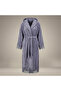 Women's Hooded Lace 100% Bamboo Dressing Gown - 4