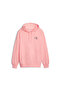 Womens DOWNTOWN Oversized Graphic Hoodie - Pink