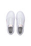 Womens Carina Leather Trainers - White - 7