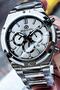 Original Men's Wristwatch with Special Box 5 Atm Water Resistant Silver Color Elg916