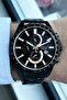 Function Men's Wristwatch 3 Atm Water Resistant Black Color Steel Band Fre2034C3 - 2