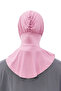 Women's Hijab Practical Neck Collar Hijab - Sportsman Bonnet - Dark Pink - 6