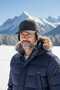 Smoked Cashmere Hat with Ears Winter Cashmere Men's Hat - 2