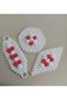 Dowry Pink Puff Floral 3-Piece Washcloth Set