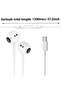Type-C Wired Earphones with Mic & Volume Control - 4
