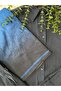 Mineleşarp Non-Slip Ironing-Free Wrinkle-Free Cotton Bamboo Shawl Navy Blue Color - 3