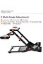 حامل عجلة سباق A10 - قابل للطي، قابل لتعديل الارتفاع، متوافق مع Logitech وThrustmaster - 4