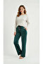 Women's Velvet Pipe Leg Comfortable Cut Sleepwear Bottom