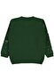 Bear Patterned Sweater with Hat for 2-5 Years Old - Green - 2