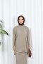 Pocket Detail Selvim Kit Skirt Suit - 3