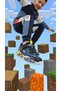 Daily Unisex Children's Black Blue Sports Shoes Sneaker Velcro Comfortable Lightweight Durable 02-03