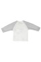 Baby Boy Gray White Airplane Patterned 2-Piece Set - 2
