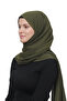 Women's Practical Wrinkled Crinkle Mira Hijab Shawl - 2
