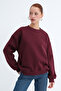 Crew Neck Basic Sweatshirt with Ribbing S3408-K11 - 5