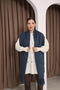 Women's Soft Textured Tasseled Knitted Shoulder Shawl Scarf