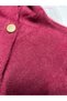 Women's Feather Midi Length Hooded Hijab Vest Cardigan - 3