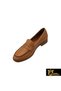 Women's Tan Genuine Leather Shoes 505320098-1 - 4